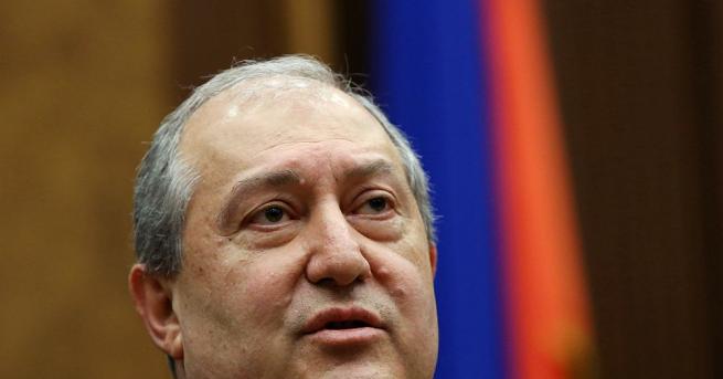 Армен Саркисян бе избран за президент на Армения с голямо