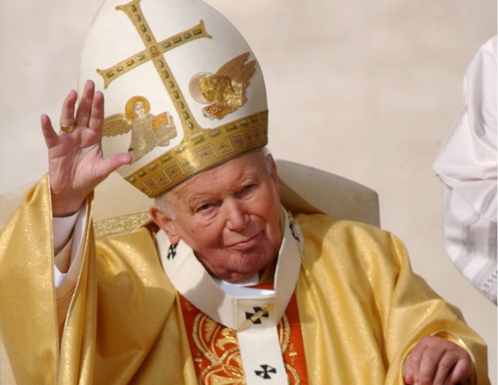 Резултат с изображение за „папа Йоан Павел II“