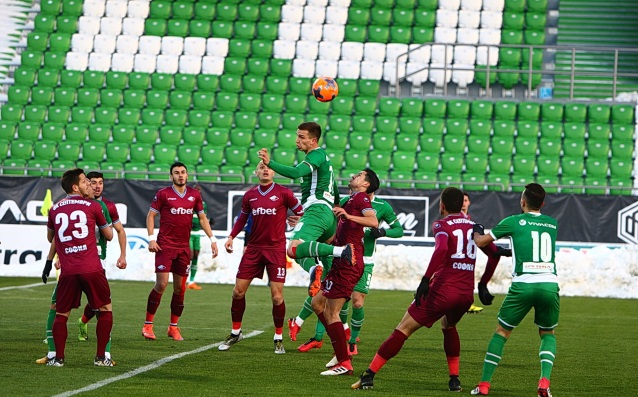 Лудогорец постигна измъчена победа с 1:0 над столичния Септември в