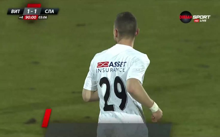 Милчо Ангелов спаси Славия в Бистрица