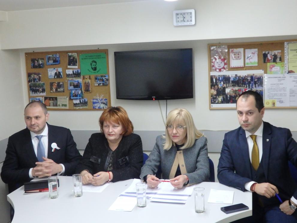 Пресконференцията на ГЕРБ - Враца.