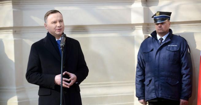 Полският президент Анджей Дуда поиска днес прошка от евреите, прокудени