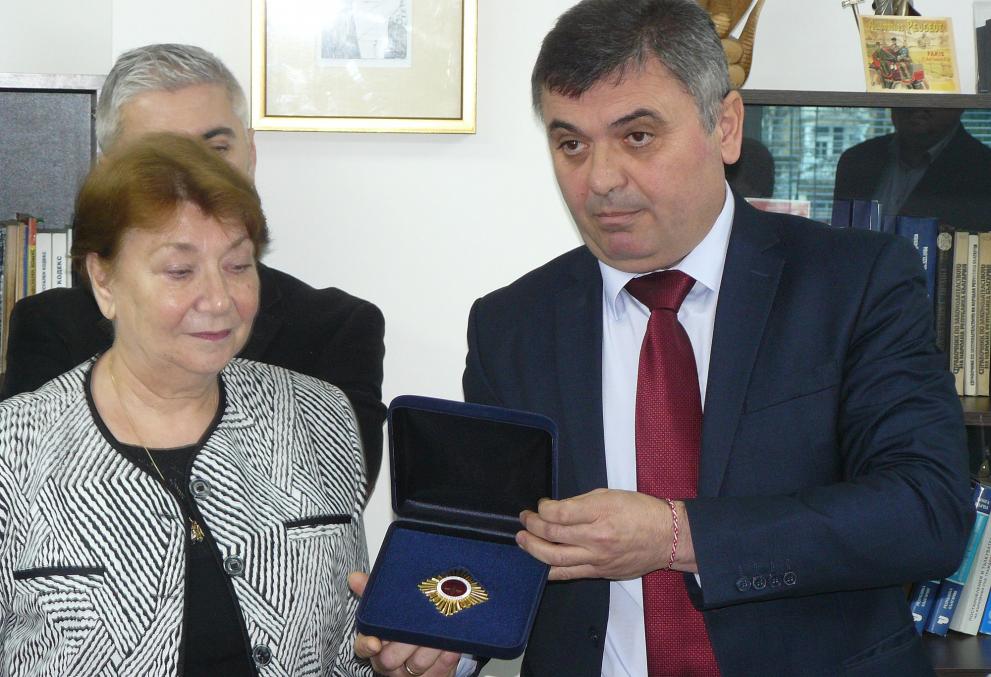 Антония Донева получи „Почетен знак на Прокуратурата“