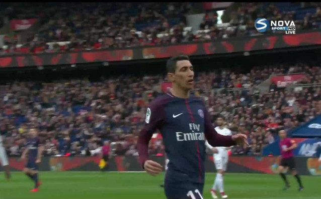 Най интересното от първото полувреме на двубоя между ПСЖ и Метц