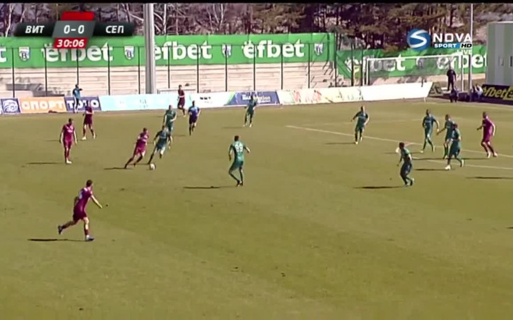 Витоша - Септември 0:0 /първо полувреме/