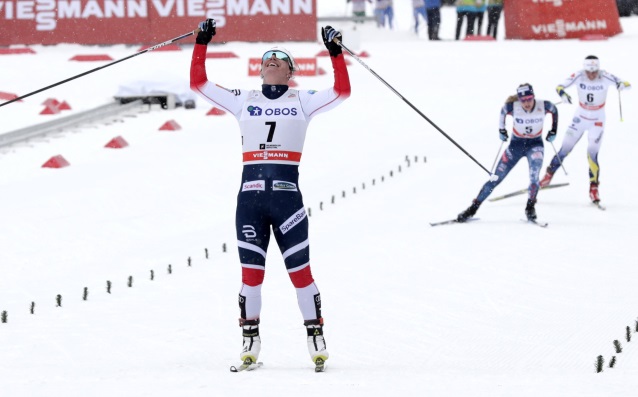 Легендарната норвежка Марит Бьорген спечели масовия старт на 30 километра