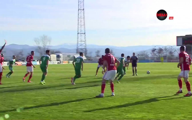 Александър Георгиев който се появи от пейката изравни резултата в