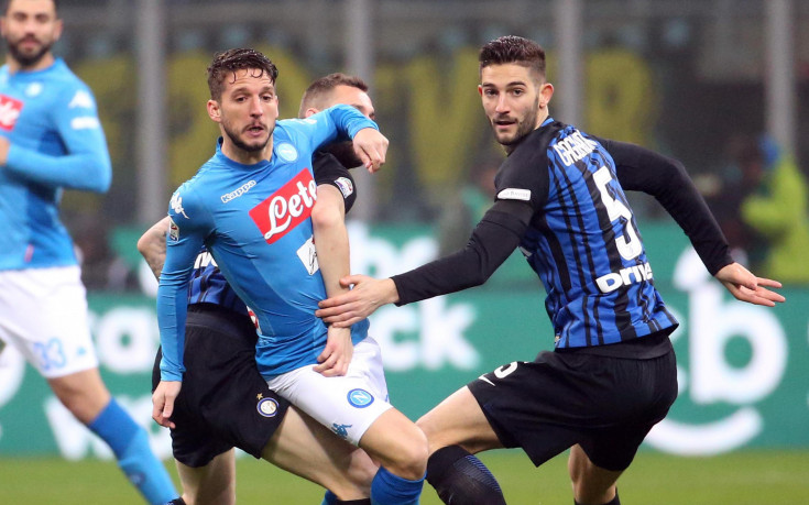 Наполи сдаде първото място след скучен хикс в дербито с Интер