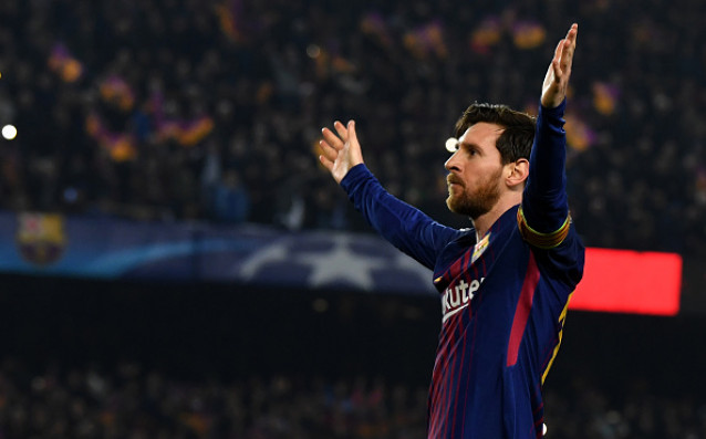 Голмайсторът на Барселона Лионел Меси изрази задоволството си след 100