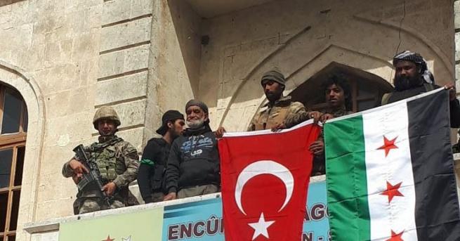 Подкрепяните от Турция сирийски бунтовници имат пълен контрол върху центъра