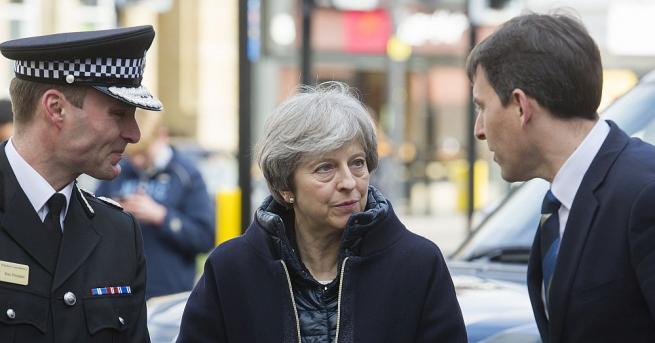 Британският премиер Тереза Мей каза че Русия е виновна за