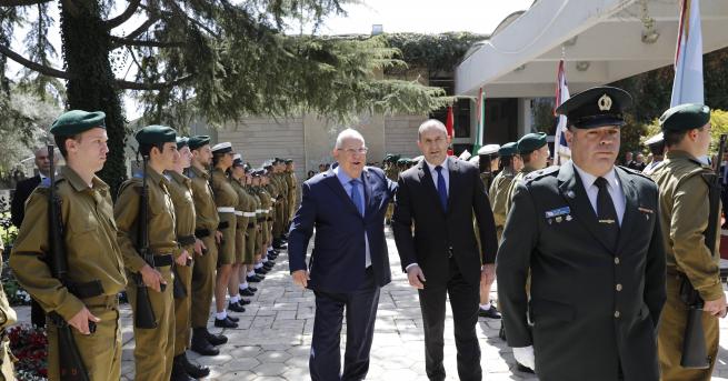 Президентът Румен Радев който е на посещение в Израел ще