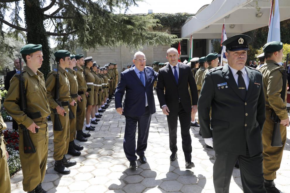 Президентът Румен Радев е на посещение в Израел