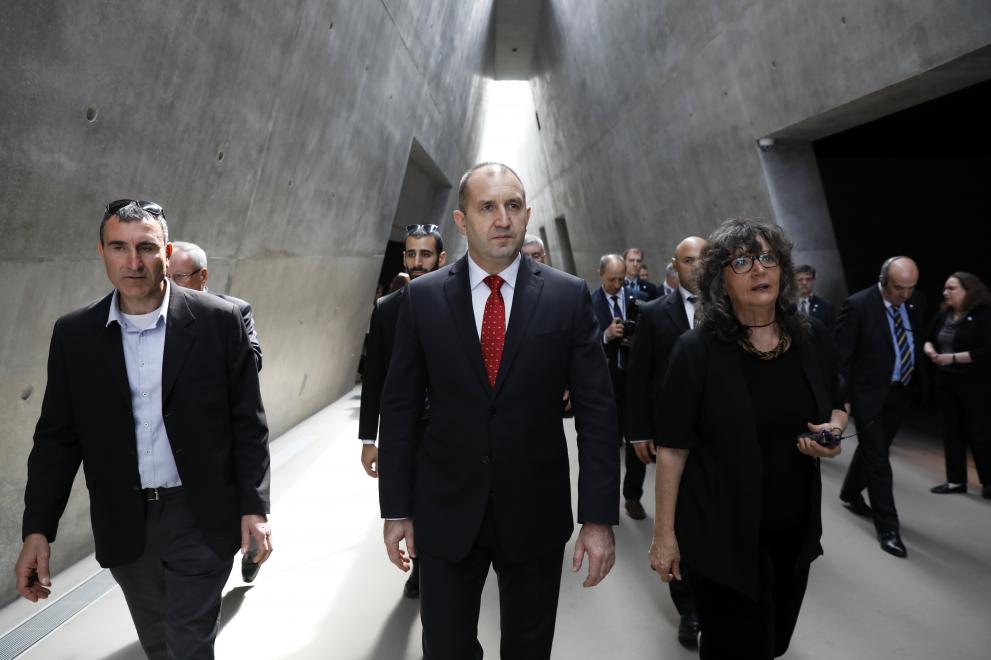  Радев в Израел 