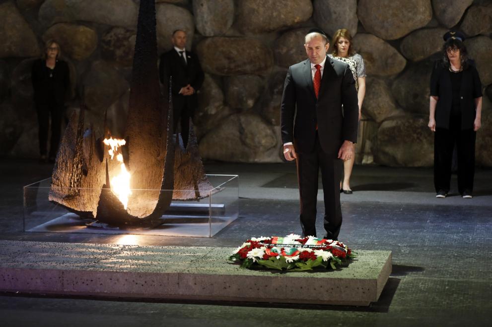  Радев в Израел 