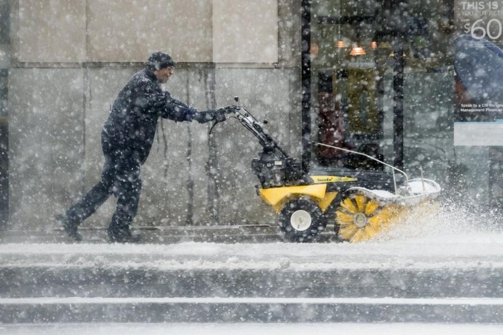  Зимна стихия Съединени американски щати 21 март 