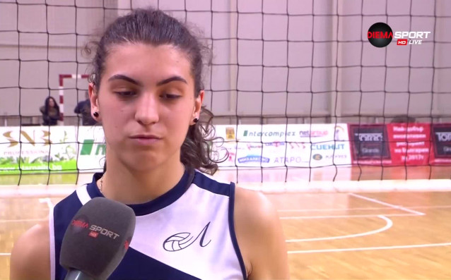 Волейболистката на Левски Моника Кръстева смята че загубата от Марица