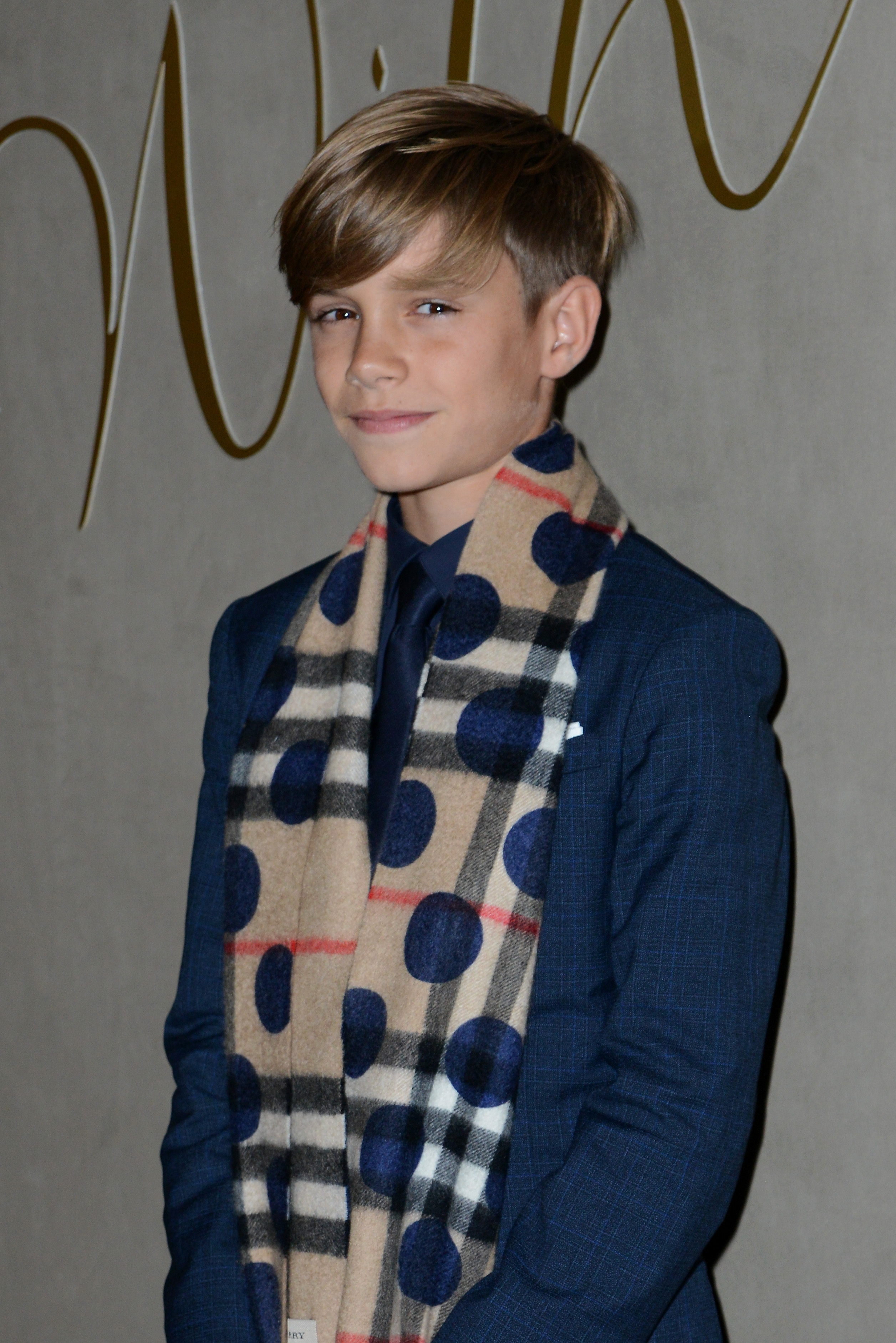№5 - 15-годишният Ромео Бекъм - син на талантливия футболист Дейвид Бекъм и поп певицата и моден дизайнер Виктория Бекъм.