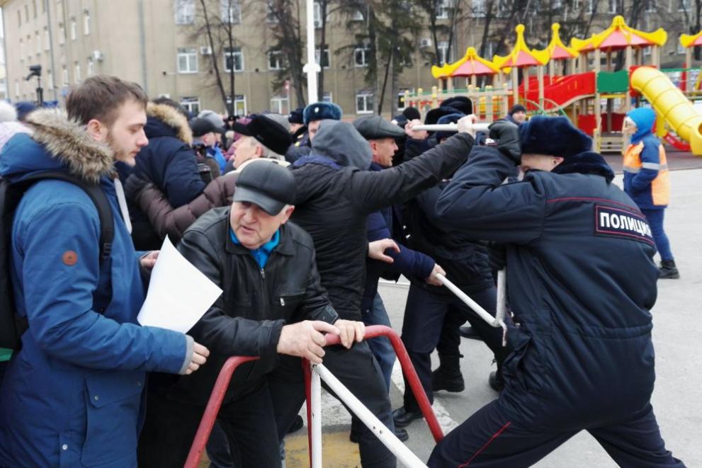  митинг Русия 