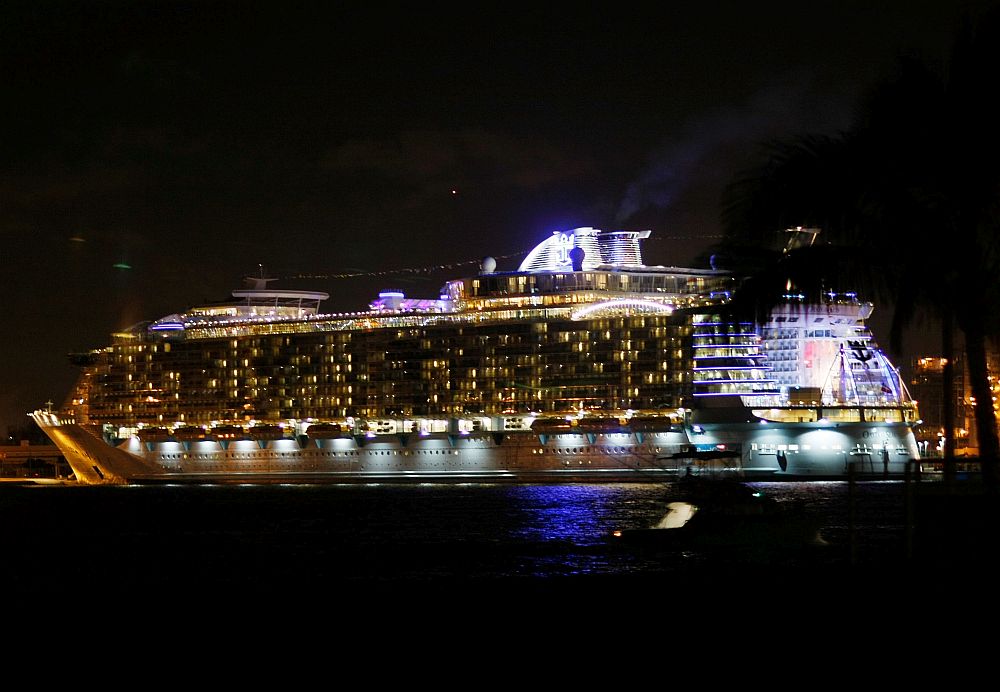 <strong>Oasis of the Seas </strong><br>
<br>
Oasis of the Seas е кораб близнак на Allure of the Seas. На борда на Oasis of the Seas се намира първият парк в открито море: Central Park, носещ името на популярния парк в Ню Йорк, е един истински оазис на борда на кораба. Oasis of the Seas представя революционни за света на круизите съоръжения като единствения акватеатър, с най-дълбокия басейн на борда на кораб, въжен тролей за екстремно спускане над „крайбрежната улица“, плаващ бар – движещ се вертикално между 3 палуби и други.