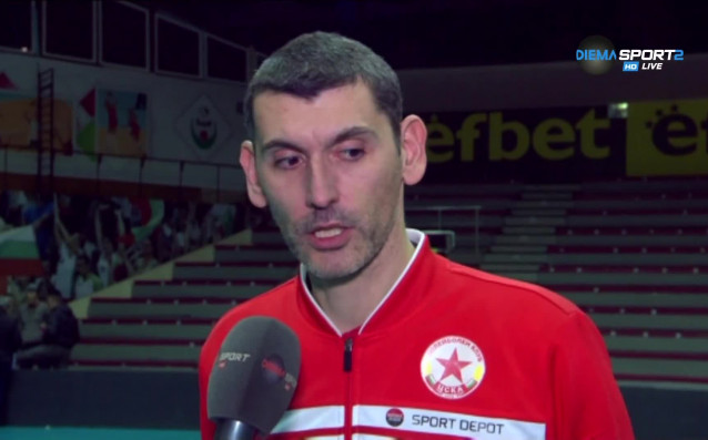 Старши треньорът на волейболния ЦСКА Александър Попов похвали състезателите си
