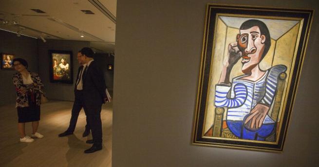 Продажната цена на картината Моряк на испанско френския художник Пабло Пикасо