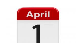 календар 1 април