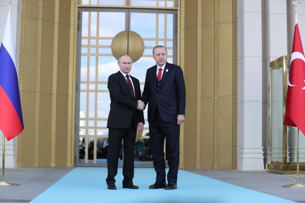  Путин и Ердоган 