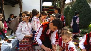 яйца боядисване Великден Етнографска къща