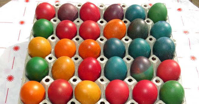 Във Франция все по-рядко боядисват яйца, а в Германия си