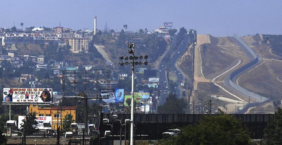  граница Съединени американски щати Мексико 