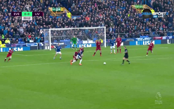 Евертън - Ливърпул 0:0 /първо полувреме/