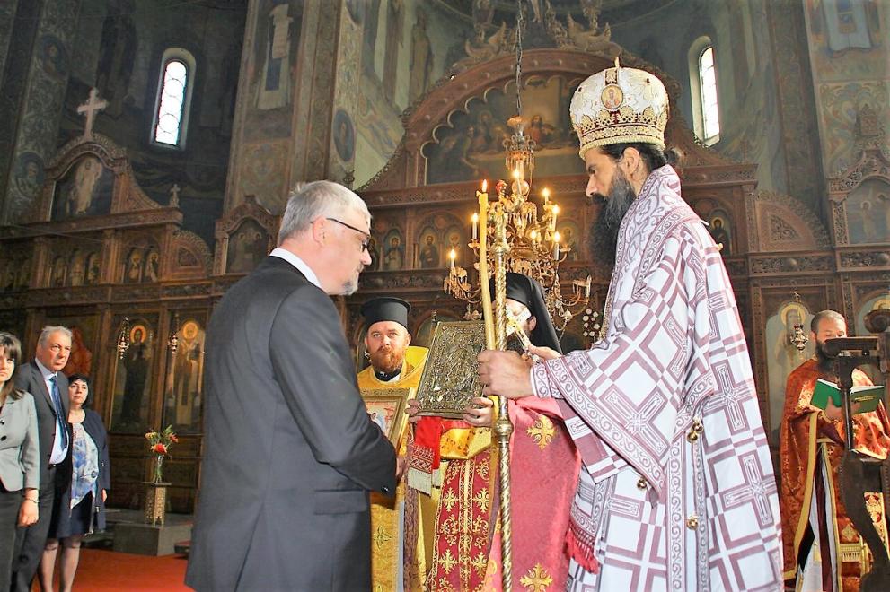 Митрополит Даниил благослови видинчани.