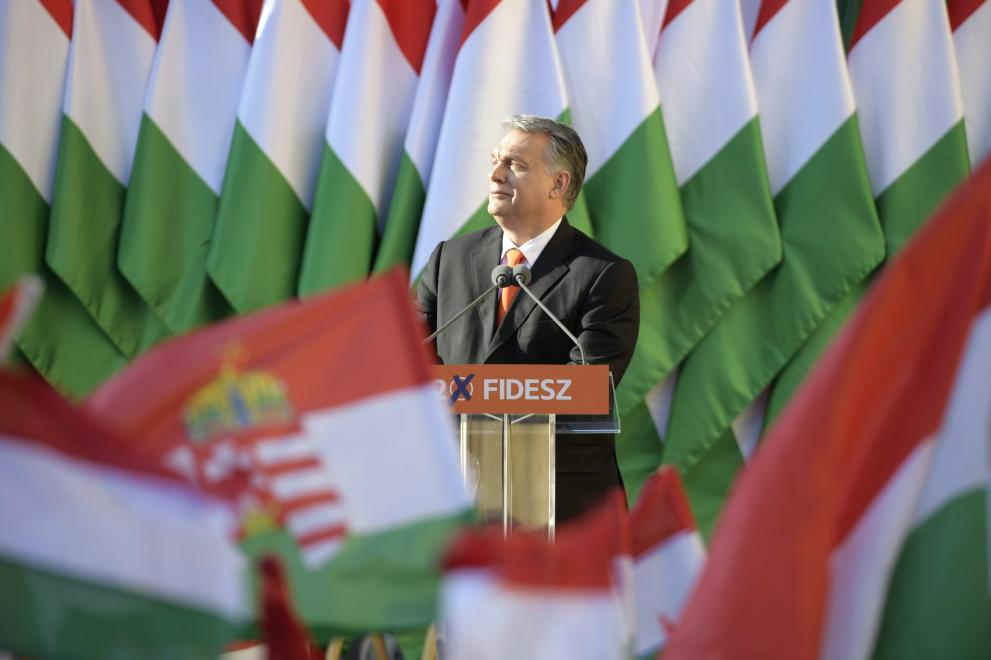 Виктор Орбан ликува след парламентарните избори в Унгария