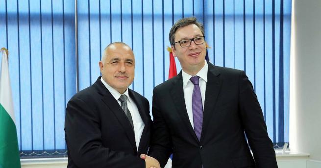 Министър председателят Бойко Борисов посрещна президента на Сърбия Александър Вучич