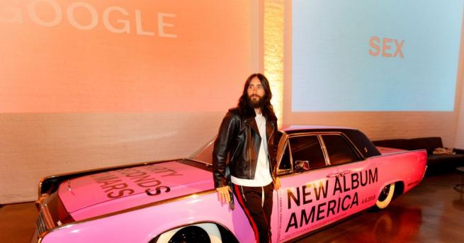 Актьорът носител на Оскар и фронтмен на Търти секъндс ту