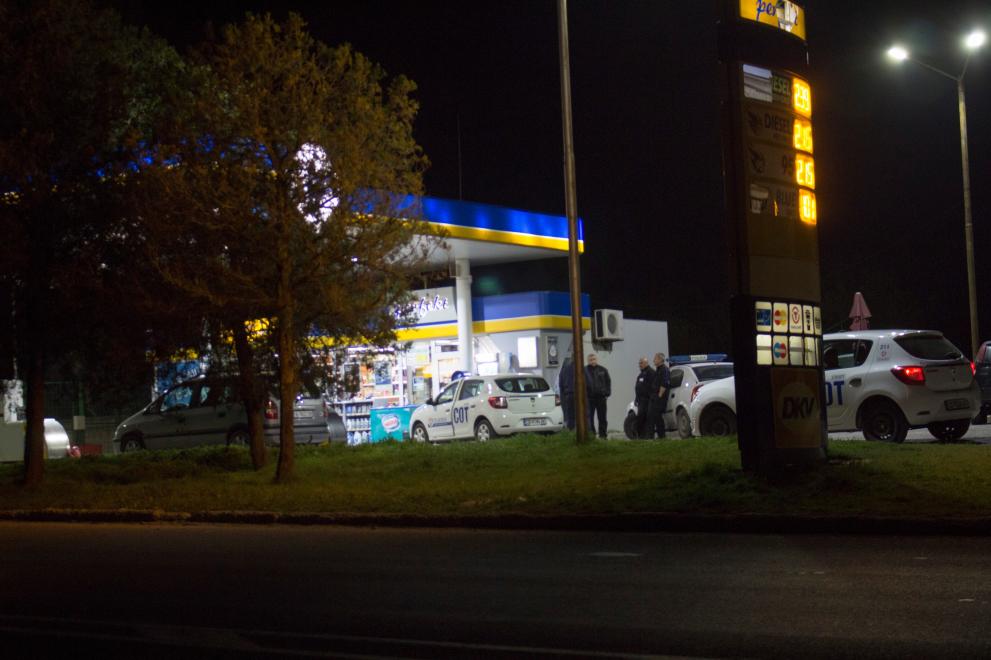 Инцидентът е станала на бензиностанция на изхода на Шумен