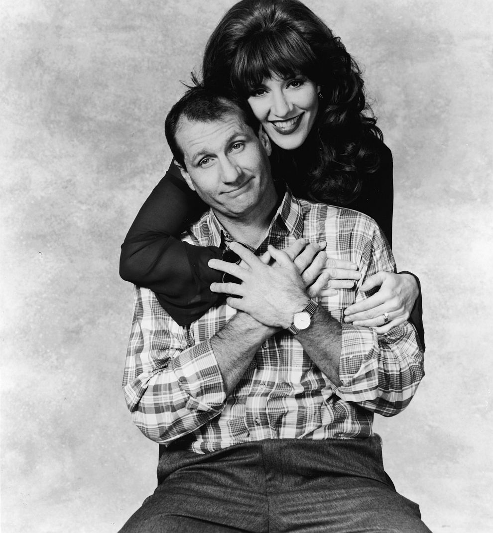 Ед О‘Нийл и Кейти Сейгъл през 1993 година