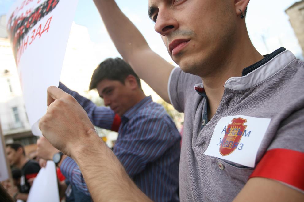  Протестиращи в Добрич поддържаха Желяз Андреев 