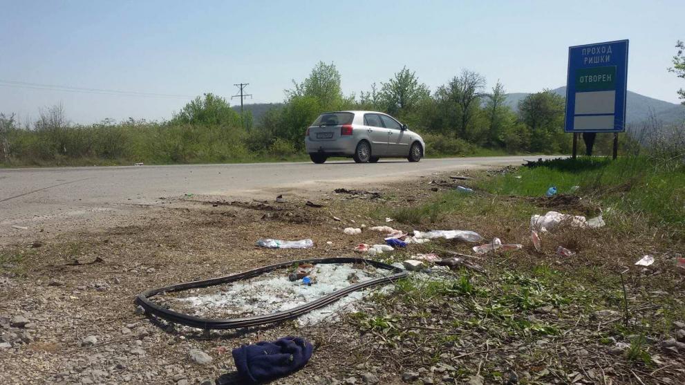 Бус на жандармерията катастрофира тази сутрин в Шуменско