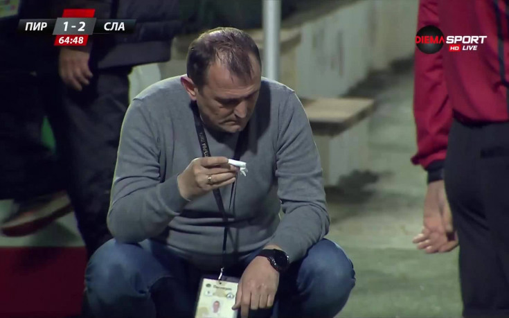 Отвратително! Нацелиха Загорчич с предмет на мача с Пирин