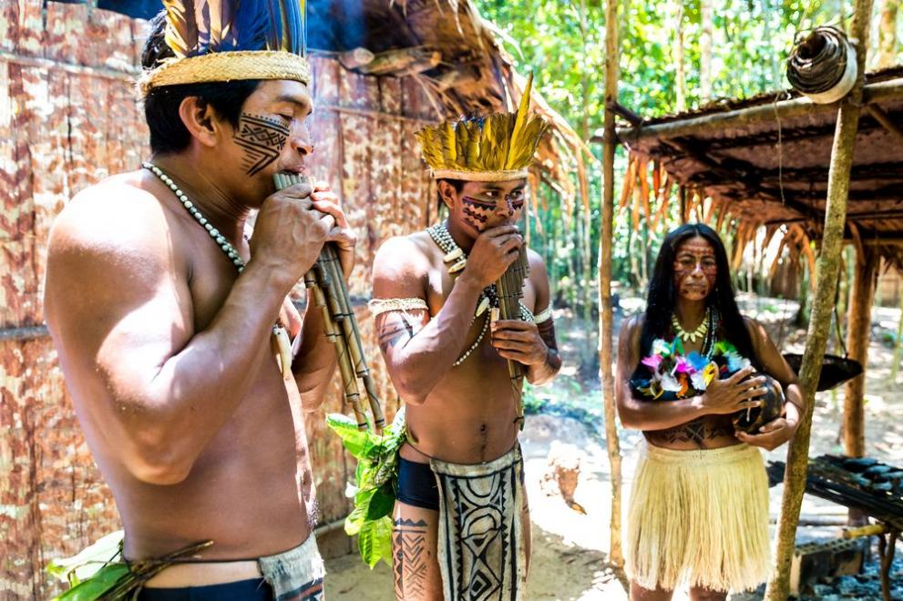  ритуали в Амазонка 