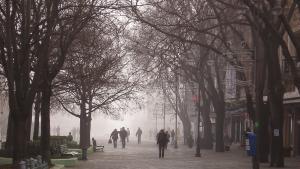 Варна в мъгла