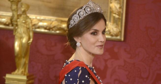 Испанската кралица отново впечатли с бляскава визия Този път Летисия
