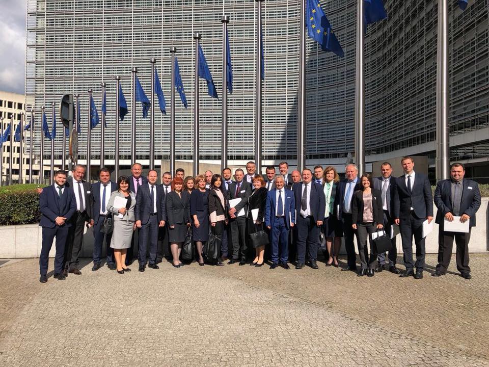 Областните управители от България на посещение в Брюксел