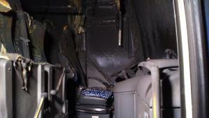 Автобус изгорял Дервена