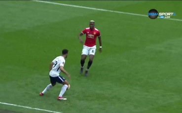 Юнайтед изравни на Тотнъм с първия си удар