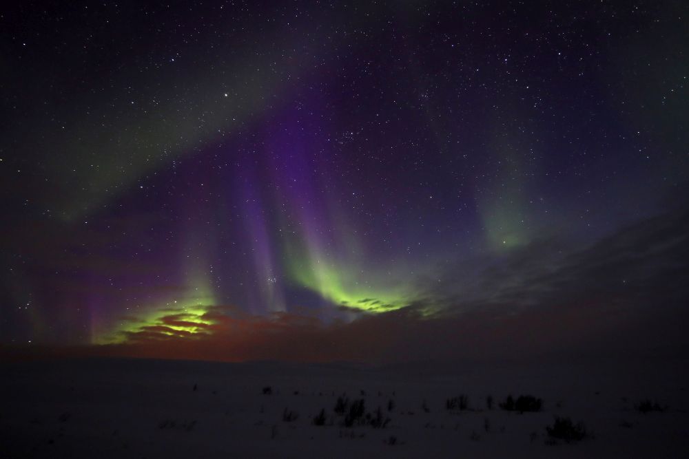 Северното сияние е оптично явление, наблюдавано в небето над полярните райони на Земята.<br />
<br />
Феноменът се образува вследствие на взаимодействието на заредени частици от слънчевия вятър с магнитосферата. Явлението може да се оприличи на поразително красив танц на разноцветни светлини в небето.<br />
<br />
Полярните сияния са в основата на много легенди и митове на северните народи. Викингите вярвали, че сиянията са воини, препускащи на коне през небето, а според ескимосите добри духове палят светлините, за да осветят пътя на мъртвите към отвъдния свят.<br />
<br />
<span style=