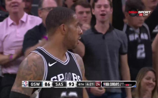 Сан Антонио Спърс оцеля в серията с Голдън Стейт Уориърс