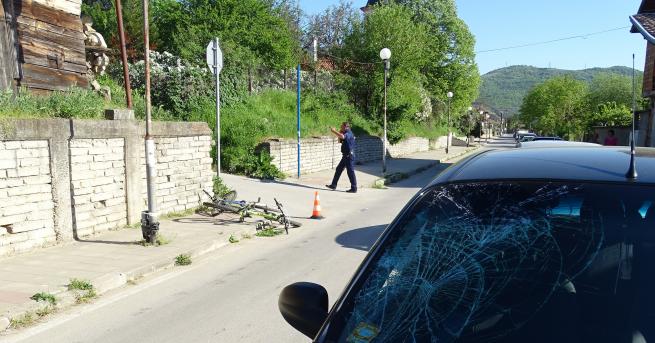 11 годишно момче колоездач е с фрактура на таза след